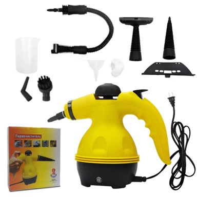 Pistola Limpia Vapor Limpieza no Quimicos Mano Presión Para Hogar Cocina Baños Lunas