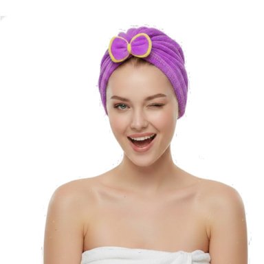 GORRO TOALLA MICROFIBRA SECADO RÁPIDO PARA CABELLO - ULTRA ABSORBENTE