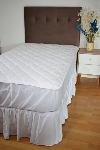 PROTECTOR ACOLCHADO 100 % ALGODÓN TWIN