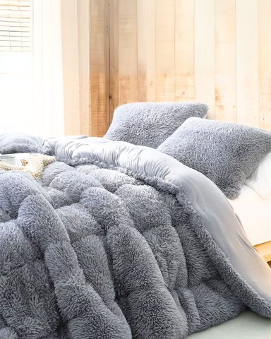 EDREDÓN CARNERO / POLAR 1.5 PLZ GRIS