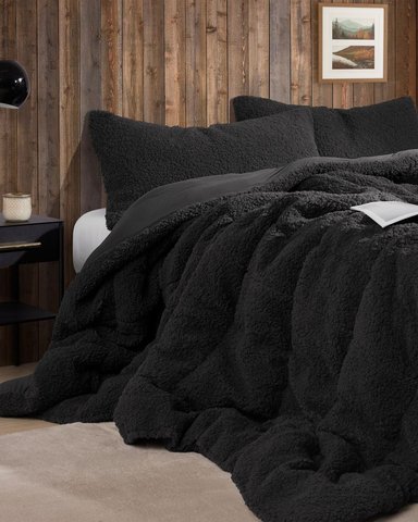 EDREDÓN CARNERO / POLAR 1.5 PLZ NEGRO