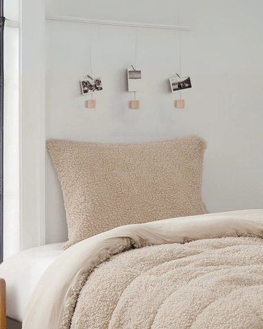 EDREDÓN CARNERO / POLAR QUEEN BEIGE