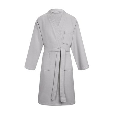 BATA WAFFLE 100 % ALGODÓN GRIS MEDIUM