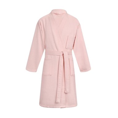 BATA WAFFLE 100 % ALGODÓN ROSADO SMALL