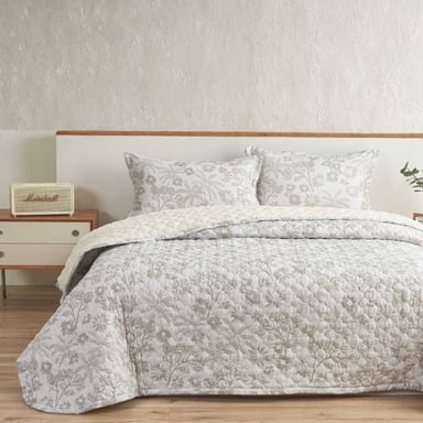 SET CUBRECAMA SHERPA ALGODÓN 1.5 PLZ - 1