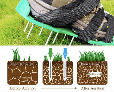 ZAPATOS AIREADORES DE CESPED PASTO TALLA UNICA