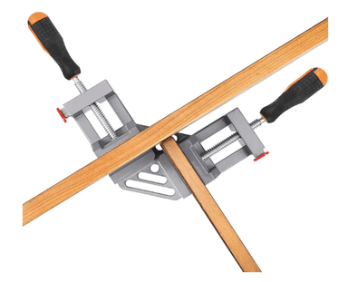 PRENSA WORKTOOLS ESQUINA ALUMINIO ABRAZADERA 90GRADOS AUSTE DOBLE
