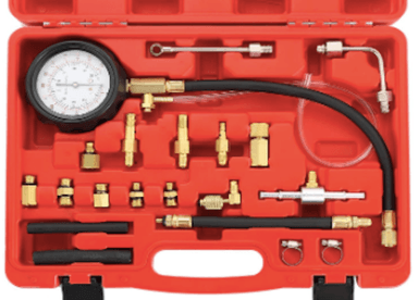 KIT WORKTOOLS MEDIDOR PRESIÓN AUTOMOTRIZ TU-114