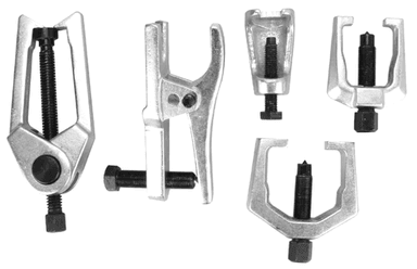 JUEGO WORKTOOLS EXTRACTOR ROTULAS Y SEPARADOR TERMINALES 5PIEZAS