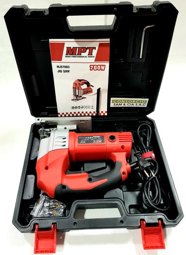 SIERRA CALADORA MPT INDUSTRIAL 220V 700W CORTADORA MADERA TOOLS - 2