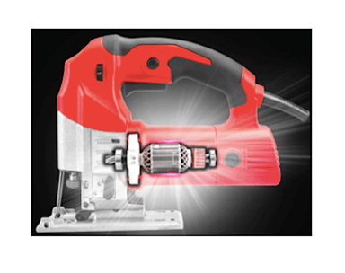 SIERRA CALADORA MPT INDUSTRIAL 220V 700W CORTADORA MADERA TOOLS - 4