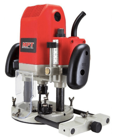 FRESADORA MPT INDUSTRIAL 1800W RUTEADOR ELECTRICO PROFESIONAL 12PULG TOOLS - 3
