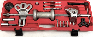 KIT WORKTOOLS EXTRACTOR POLEAS AUTOMOTRIZ POR MARTILLEO
