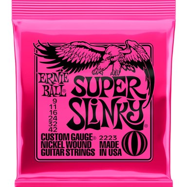 SET DE CUERDAS ERNIE BALL 09-42 PARA GUITARRA ELÉCTRICA 2223
