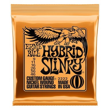 SET DE CUERDAS ERNIE BALL 09-46 PARA GUITARRA ELÉCTRICA 2222