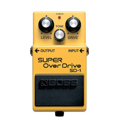 PEDAL DE EFECTO BOSS SD-1 SUPER OVERDRIVE