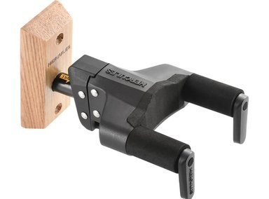 ATRIL HERCULES 18CM NEGRO PARANTE GUITARRA PARED GSP38WB PLUS