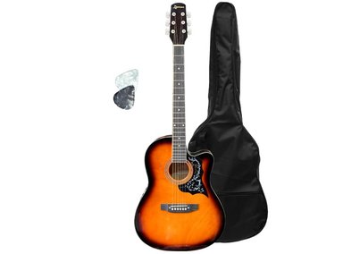 GUITARRA ACUSTICA DJERSEN DE METAL SG040 SB