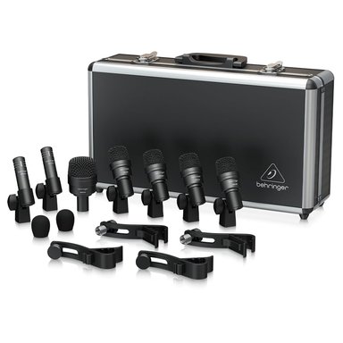 SET BEHRINGER BC1200 7 MICROFONOS BATERIA