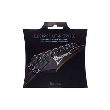 SET DE CUERDAS IBANEZ 09-42 PARA GUITARRA ELÉCTRICA IEGS6