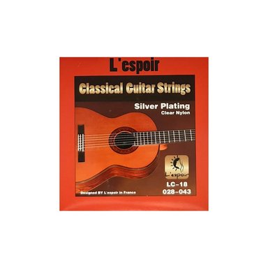 SET DE CUERDAS DE NYLON LESPOIR PARA GUITARRA CLÁSICA LC-18