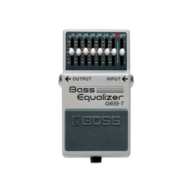 PEDAL BOSS PARA BAJO BASS EQUALIZER GEB-7