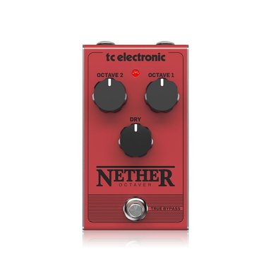 PEDAL DE EFECTO OCTAVADOR TC ELECTRONIC NETHER OCTAVER