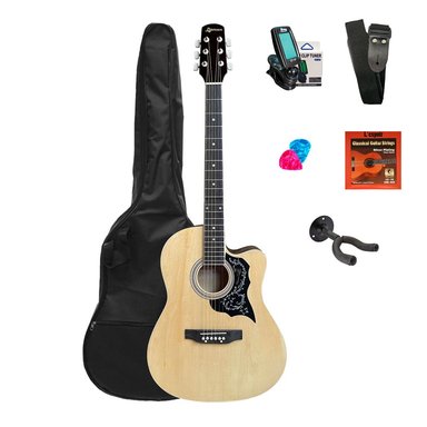 PACK GUITARRA ACUSTICA DJERSEN SG040-NT