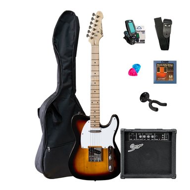 PACK DE GUITARRA ELECTRICA AIERSI TELECASTER TL-10 SB