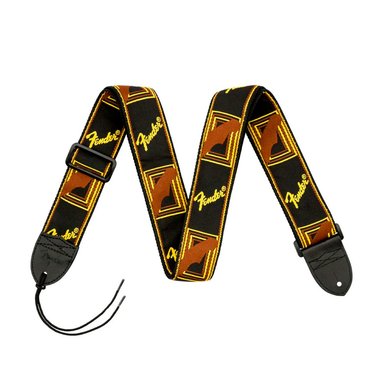 CORREA GUITARRA NEGRO FENDER FS-002 BK