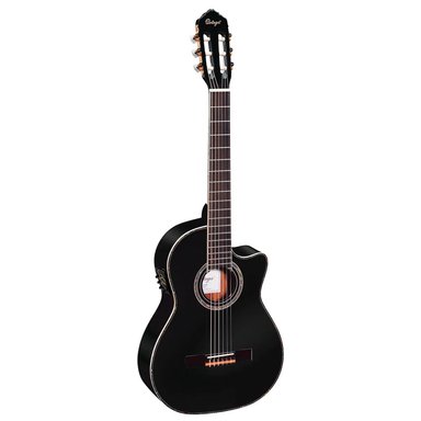 GUITARRA ELECTROACUSTICA CONCERT ORTEGA RCE141BK
