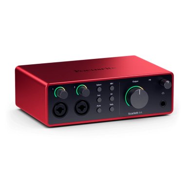INTERFACE 4 CANALES FOCUSRITE 4TA GENERACION SCARLETT 4I4 4TH GEN
