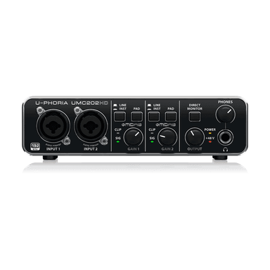 INTERFAZ DE AUDIO 2X2 BEHRINGER UMC202HD