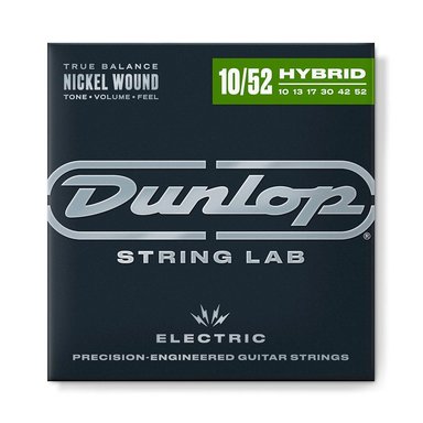 SET DE CUERDAS DE GUITARRA ELECTRICA NICKEL 10-52 DUNLOP DEN1052
