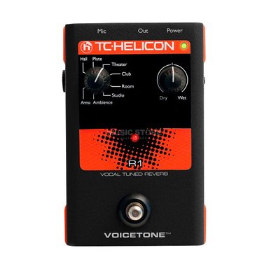 PEDAL 1 BOTON PARA REVERB TC HELICON VOICETONE R1