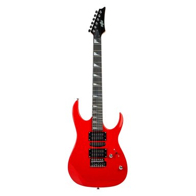 GUITARRA ELECTRICA MODELO GIO 5 PASTILLAS ROJA STS KG19 RD