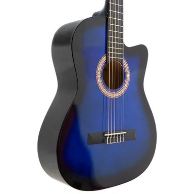 GUITARRA ACUSTICA DE NYLON DJERSEN DJ39 BL - 2