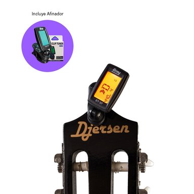 GUITARRA ACUSTICA DE NYLON DJERSEN DJ39 BL - 3