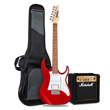 GUITARRA ELECTRICA IBANEZ GRX40-CA CON AMPLIFICADOR MARSHALL MG10