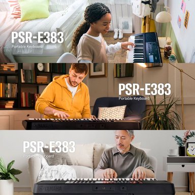 TECLADO 61 TECLAS YAMAHA PSR-E383 - 4
