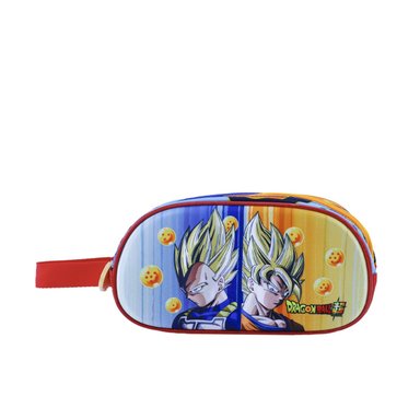 SET MOCHILA SCOOL DRAGON BALL OFICIO PREMIUM MALETA LONCHERA CARTUCHERA 3PZA NARANJA - 6