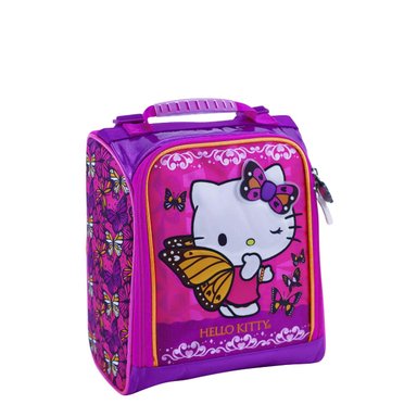 SET MOCHILA SCOOL HELLO KITTY MALETA OFICIO PREMIUM REFORZADO 3 PIEZAS EVA3D ROSADO - 5