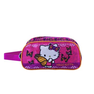 SET MOCHILA SCOOL HELLO KITTY MALETA OFICIO PREMIUM REFORZADO 3 PIEZAS EVA3D ROSADO - 6