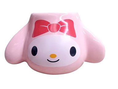 TAZA MY MELODY HELLO KITTY Y AMIGOS CERAMICA 400 ML