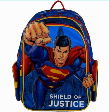 MOCHILA SUPERMAN ESPALDA OFICIO  ORIGINAL
