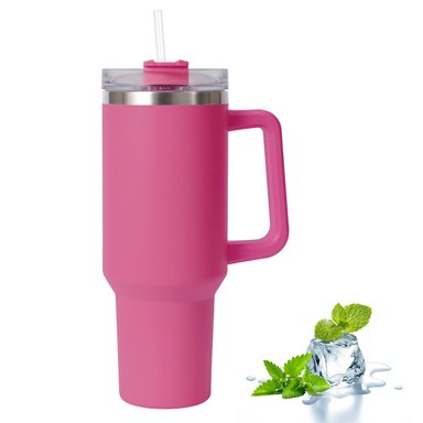 TERMO VASO TOMATODO TUMBLER TERMICO ACERO INOXIDABLE 40OZ. FUSCIA