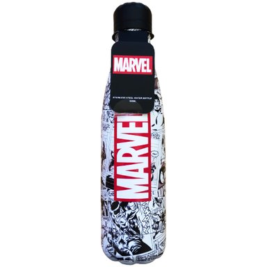 TOMATODO BOTELLA TERMICA MARVEL COMICS - BOTELLA DE AGUA DE ACERO INOXIDABLE 500 ML NO BPA FRIO/ CALIENTE