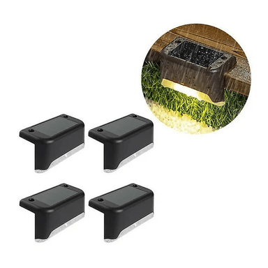 LUCES LED DECORATIVAS C/ BATERIA SOLAR PARA EXTERIORES PACK DE 4 - 5