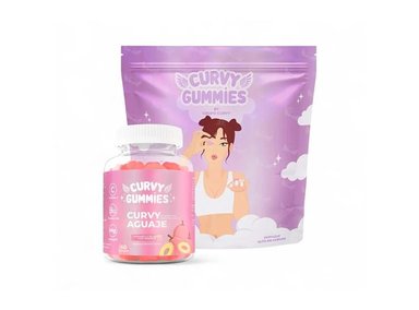 SUPLEMENTO CURVY GUMMIES AGUAJE GOMITAS + BOLSA REGALO