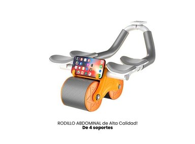RODILLO ABDOMINAL 4 SOPORTES